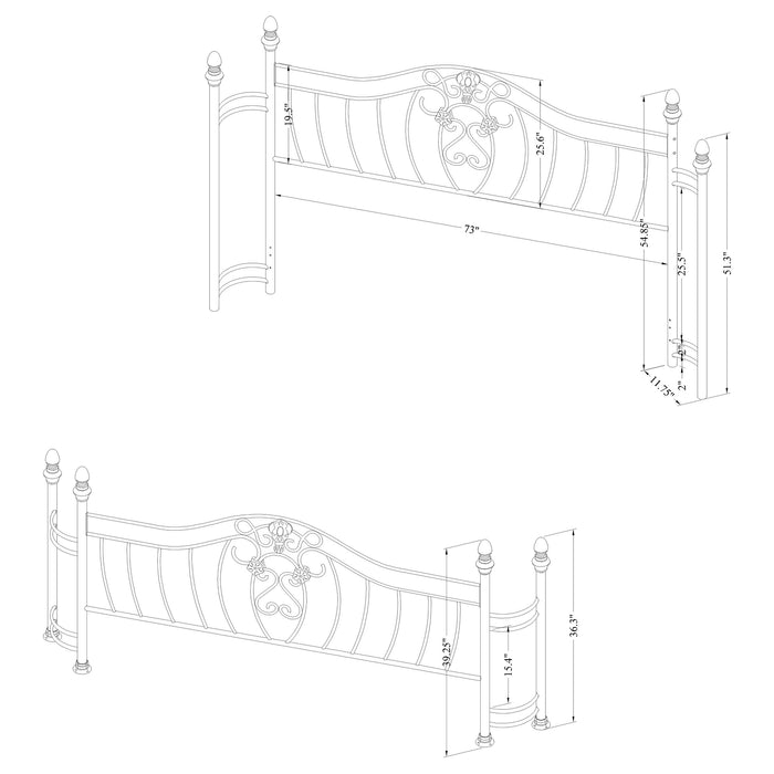 Sydney Eastern King & Queen Bed - Casa Morelos / Coahuila Furniture (Oklahoma City, OK)