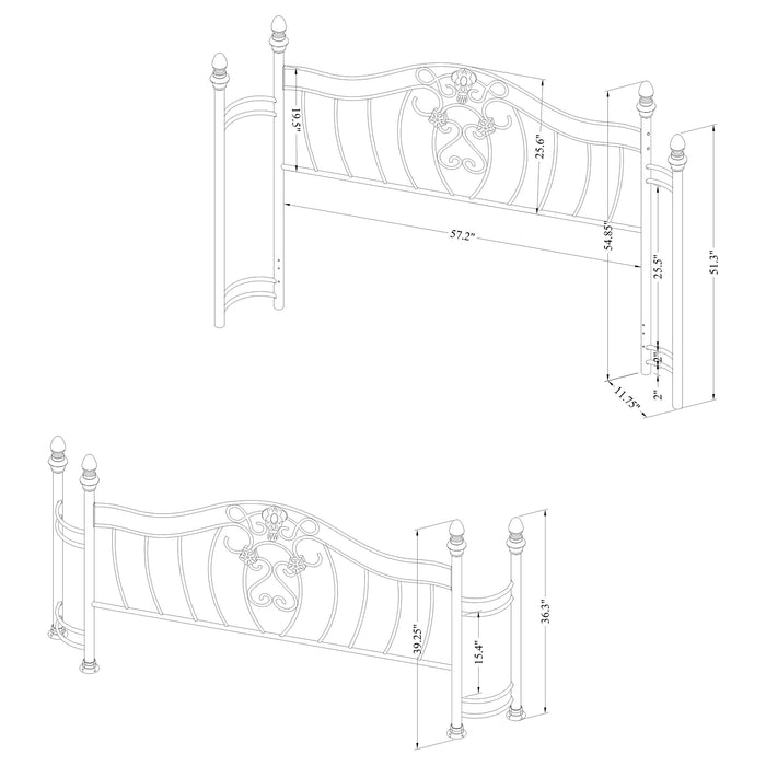 Sydney Eastern King & Queen Bed - Casa Morelos / Coahuila Furniture (Oklahoma City, OK)