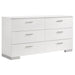Jeremaine 5 Pc Bedroom Sets White - Casa Morelos / Coahuila Furniture (Oklahoma City, OK)