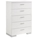 Jeremaine 5 Pc Bedroom Sets White - Casa Morelos / Coahuila Furniture (Oklahoma City, OK)