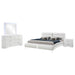 Jeremaine 5 Pc Bedroom Sets White - Casa Morelos / Coahuila Furniture (Oklahoma City, OK)