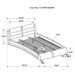Jeremaine 5 Pc Bedroom Sets White - Casa Morelos / Coahuila Furniture (Oklahoma City, OK)