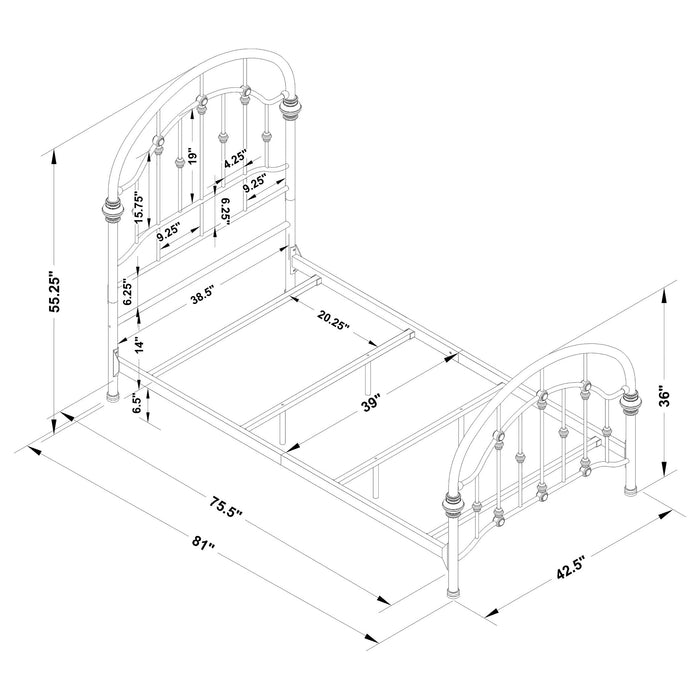 Rowan Beds - Casa Morelos / Coahuila Furniture (Oklahoma City, OK)