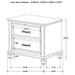 Devon Bedroom Set White - Casa Morelos / Coahuila Furniture (Oklahoma City, OK)