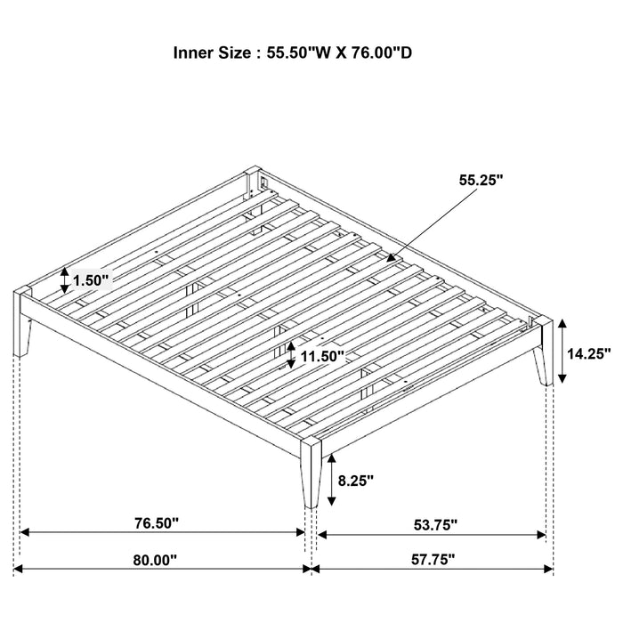 Hounslow Universal Platform Bed - Casa Morelos / Coahuila Furniture (Oklahoma City, OK)