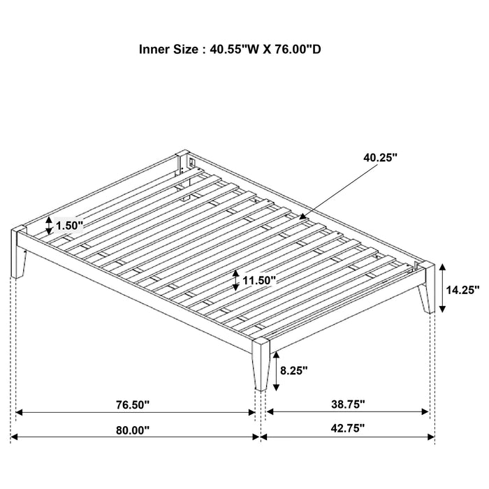 Hounslow Universal Platform Bed - Casa Morelos / Coahuila Furniture (Oklahoma City, OK)