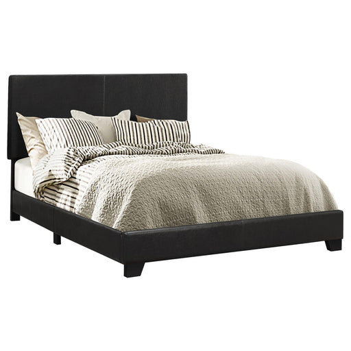 Dorian Upholstered California King, E.King, & Queen Bed Black, Brown, & Grey - Casa Morelos / Coahuila Furniture (Oklahoma City, OK)