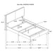 Dorian Bedroom Sets - Casa Morelos / Coahuila Furniture (Oklahoma City, OK)