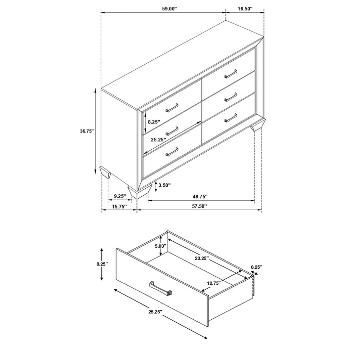 Dorian Bedroom Sets - Casa Morelos / Coahuila Furniture (Oklahoma City, OK)