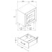 Dorian Bedroom Sets - Casa Morelos / Coahuila Furniture (Oklahoma City, OK)
