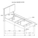 Dorian Bedroom Sets - Casa Morelos / Coahuila Furniture (Oklahoma City, OK)