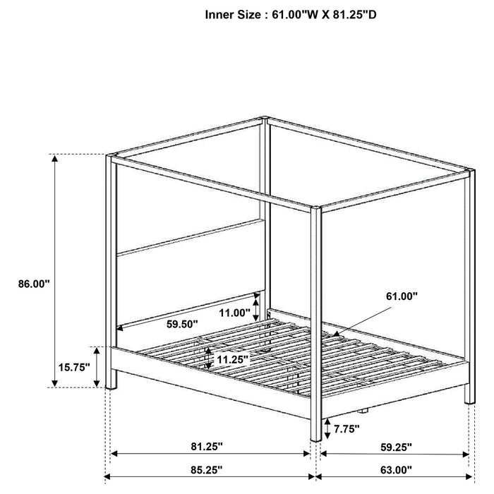 Monroe Eastern King & Queen Bed - Casa Morelos / Coahuila Furniture (Oklahoma City, OK)