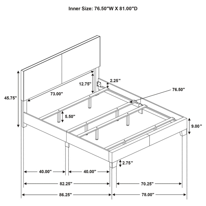 Dorian Panel Beds - Casa Morelos / Coahuila Furniture (Oklahoma City, OK)