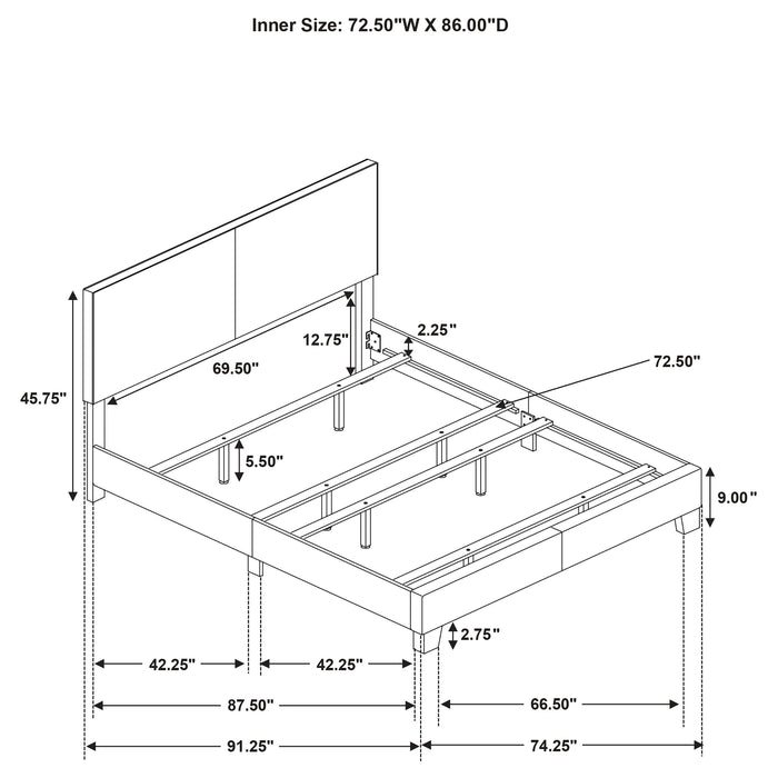 Dorian Panel Beds - Casa Morelos / Coahuila Furniture (Oklahoma City, OK)