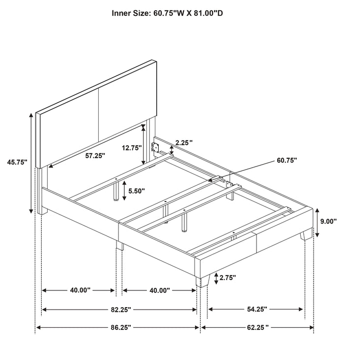 Dorian Panel Beds - Casa Morelos / Coahuila Furniture (Oklahoma City, OK)