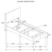 Dorian Panel Beds - Casa Morelos / Coahuila Furniture (Oklahoma City, OK)