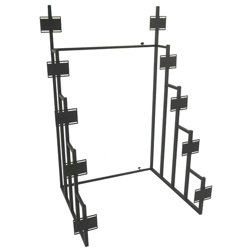 Duarto 5-tier Headboard Display Rack Black - Casa Morelos / Coahuila Furniture (Oklahoma City, OK)