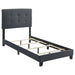 Mapes Tufted Upholstered Eastern King, Queen, Twin & Full Bed Charcoal & Grey - Casa Morelos / Coahuila Furniture (Oklahoma City, OK)