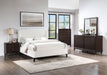 Mosby Wingback Platform Bed - Casa Morelos / Coahuila Furniture (Oklahoma City, OK)