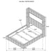 Tisdall Beds - Casa Morelos / Coahuila Furniture (Oklahoma City, OK)