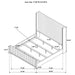 Natasha California King, E.King & Queen Bed - Casa Morelos / Coahuila Furniture (Oklahoma City, OK)