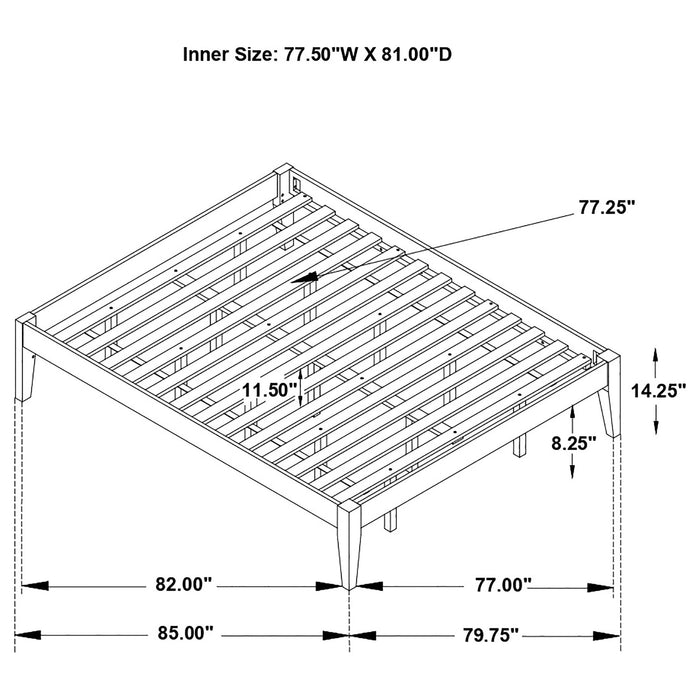 Hounslow Universal Platform Bed - Casa Morelos / Coahuila Furniture (Oklahoma City, OK)
