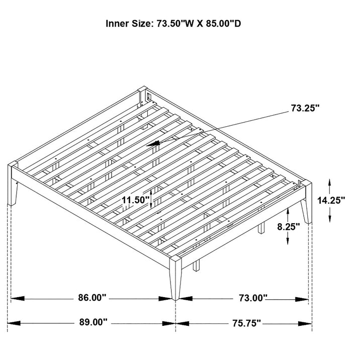 Hounslow Universal Platform Bed - Casa Morelos / Coahuila Furniture (Oklahoma City, OK)