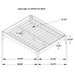Hounslow Universal Platform Bed - Casa Morelos / Coahuila Furniture (Oklahoma City, OK)