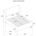 Alamosa Eastern King & Queen Bed - Casa Morelos / Coahuila Furniture (Oklahoma City, OK)