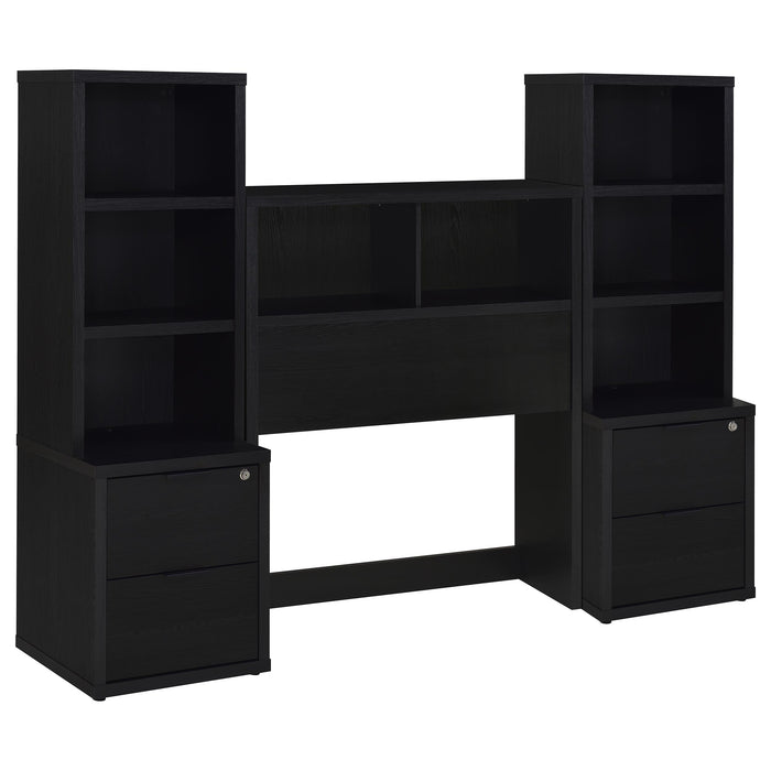 Westpark 5 Pc Twin & Full Bedroom Set Black, Brown & Natural - Casa Morelos / Coahuila Furniture (Oklahoma City, OK)
