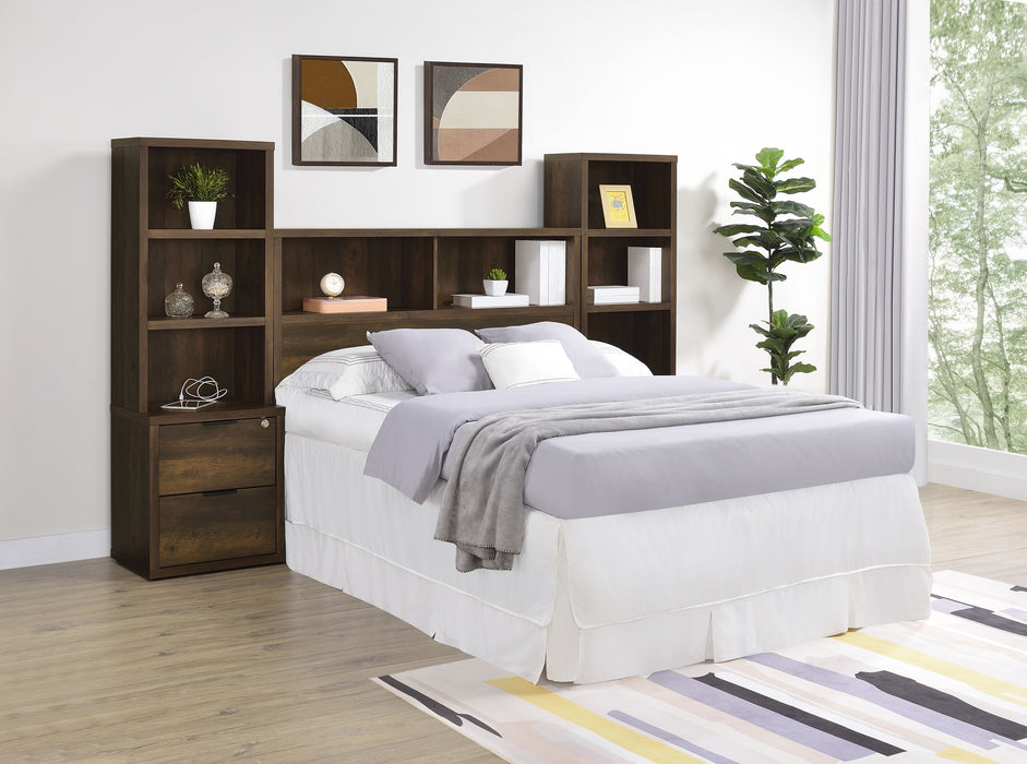 Westpark 5 Pc Twin & Full Bedroom Set Black, Brown & Natural - Casa Morelos / Coahuila Furniture (Oklahoma City, OK)