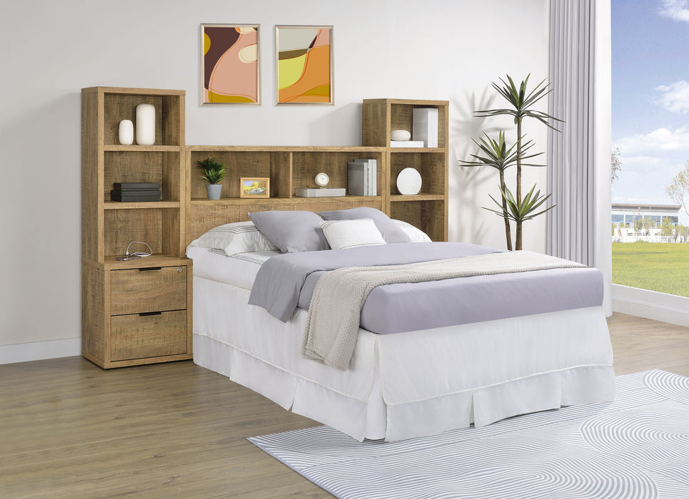 Westpark 5 Pc Twin & Full Bedroom Set Black, Brown & Natural - Casa Morelos / Coahuila Furniture (Oklahoma City, OK)