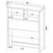 Westpark 5 Pc Twin & Full Bedroom Set Black, Brown & Natural - Casa Morelos / Coahuila Furniture (Oklahoma City, OK)