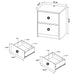 Westpark Nightstands - Casa Morelos / Coahuila Furniture (Oklahoma City, OK)