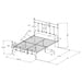 Novak Eastern King, Full, Queen, & Twin Bed - Casa Morelos / Coahuila Furniture (Oklahoma City, OK)