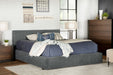 Gregory Bed Grey - Casa Morelos / Coahuila Furniture (Oklahoma City, OK)