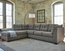 Pitkin 2-Piece Sectional with Chaise - Casa Morelos / Coahuila Furniture (Oklahoma City, OK)