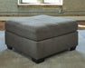 Pitkin Oversized Accent Ottoman - Casa Morelos / Coahuila Furniture (Oklahoma City, OK)