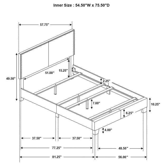 Boyd Panel Bed - Casa Morelos / Coahuila Furniture (Oklahoma City, OK)