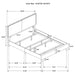 Boyd Panel Bed - Casa Morelos / Coahuila Furniture (Oklahoma City, OK)