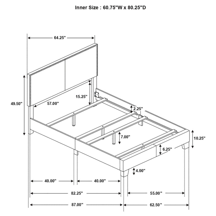 Boyd Panel Bed - Casa Morelos / Coahuila Furniture (Oklahoma City, OK)