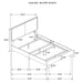 Boyd Panel Bed - Casa Morelos / Coahuila Furniture (Oklahoma City, OK)
