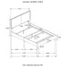Boyd Panel Bed - Casa Morelos / Coahuila Furniture (Oklahoma City, OK)