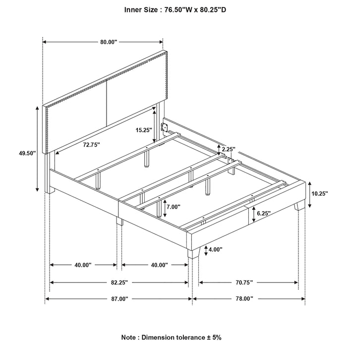 Boyd Panel Bed - Casa Morelos / Coahuila Furniture (Oklahoma City, OK)