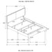 Boyd Panel Bed - Casa Morelos / Coahuila Furniture (Oklahoma City, OK)