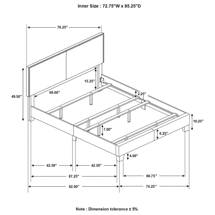 Boyd Panel Bed - Casa Morelos / Coahuila Furniture (Oklahoma City, OK)