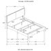 Boyd Panel Bed - Casa Morelos / Coahuila Furniture (Oklahoma City, OK)