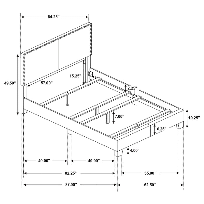 Boyd Panel Bed - Casa Morelos / Coahuila Furniture (Oklahoma City, OK)
