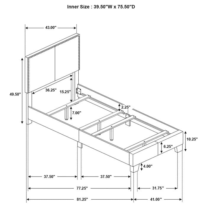 Boyd Panel Bed - Casa Morelos / Coahuila Furniture (Oklahoma City, OK)