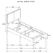 Boyd Panel Bed - Casa Morelos / Coahuila Furniture (Oklahoma City, OK)